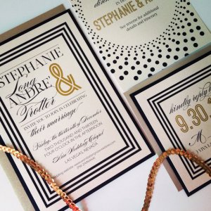 Suit and Tie Invitations